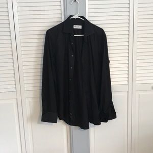 Robert Graham - men’s black dress shirt